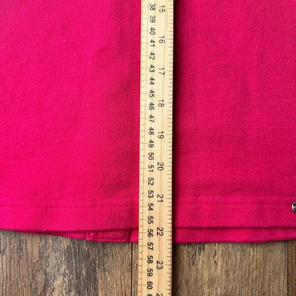 Vintage 80s Guess By Marciano Cardigan Sweater Women's Medium Pink Preppy 4439 - Picture 10 of 16